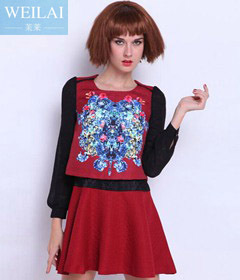 茉萊女裝批發貨源與廣州四拾大盜服飾公司生產介紹